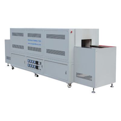 High Speed Mesh Belt Conveyor Furnace Dengan Pendingin Udara Disesuaikan