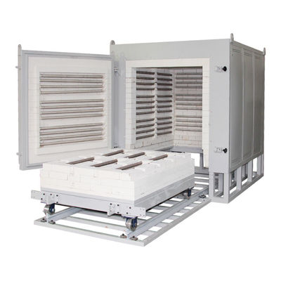 Manual Trolley Bogie Fire Furnace Untuk Annealing Tempering Hardening