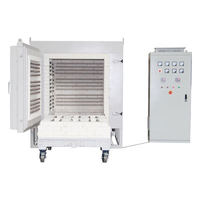 Industrial Bogie Hearth Furnace 1200°C Dengan Trolley Manual ((44x24x40′′ 660L)