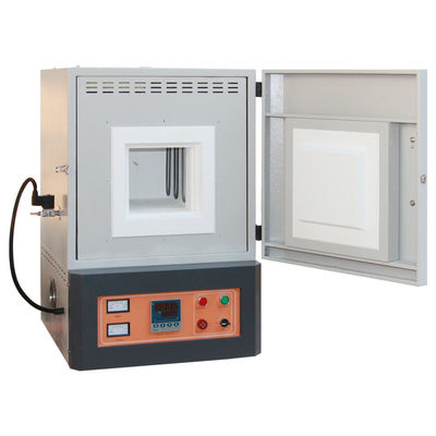 1700C Kontrol Atmosfer Muffle Furnace Dengan Sistem Pembersihan Gas W300mm
