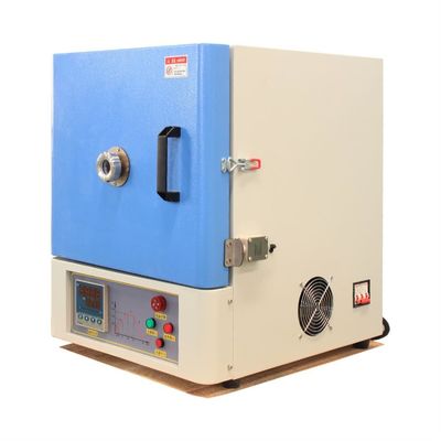 1200C Muffle oven kecil suhu tinggi lab oven dengan jendela menonton