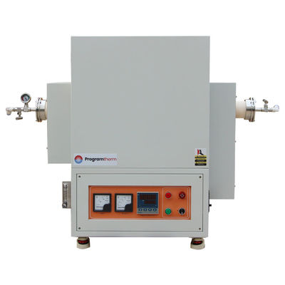 Rotary Tube Furnace hingga 1700 derajat C memiliki zona pemanasan tunggal dengan panjang 300mm