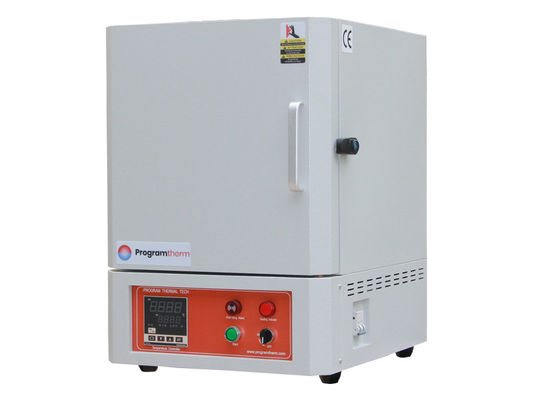 1200°C 30L Laboratory Muffle Furnace dengan ≤20°C / min Heating Rate dan Termokopel Perlindungan Ganda