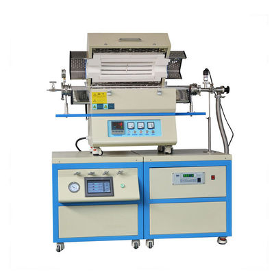 Tungku tungku CVD dengan 3 saluran gas float meter hingga 10-4 Torr