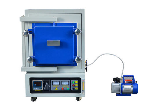 150x150x150 Ukuran Kamar 1700 ° C Kontrol Atmosfer Tungku Dengan Fungsi Auto-Tune