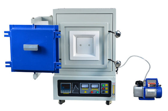 150x150x150 Ukuran Kamar 1700 ° C Kontrol Atmosfer Tungku Dengan Fungsi Auto-Tune
