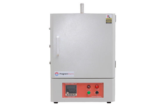 1200°C 18L Standar Laboratorium Muffle Furnace Dengan Sungai Api