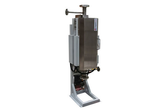 1200C vertikal zona ganda tabung tungku dengan OD60mm tabung logam