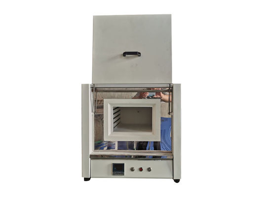 Laboratorium Bangku Muffle Chamber Oven dengan pintu angkat vertikal 8L
