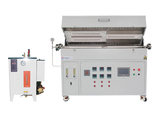 Tungku multi-zona untuk percobaan pirolisis