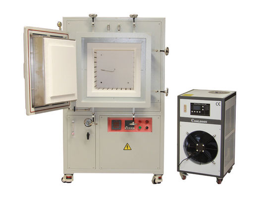 1200°C 64L Atmosfer Furnace dengan Industrial Chiller